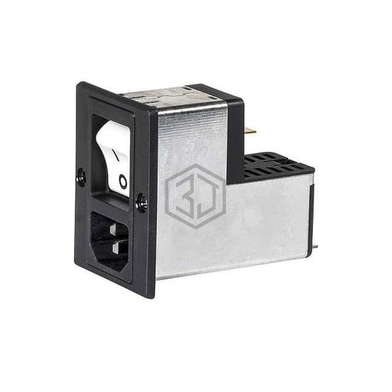 DG12-CBDWM100C0-000-C6135-750-1010-00 - SCHURTER Inc. - Power Entry Connectors - Inlets, Outlets, Modules