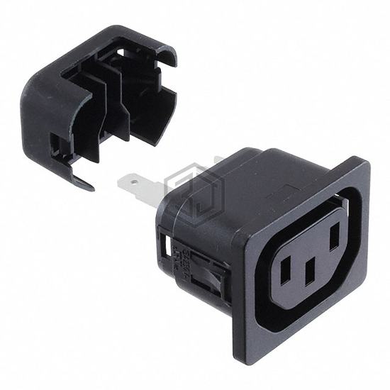 6610.1354 - SCHURTER Inc. - Power Entry Connectors - Inlets, Outlets, Modules