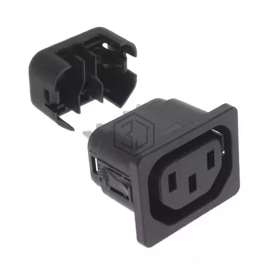 6610.1011 - SCHURTER Inc. - Power Entry Connectors - Inlets, Outlets, Modules