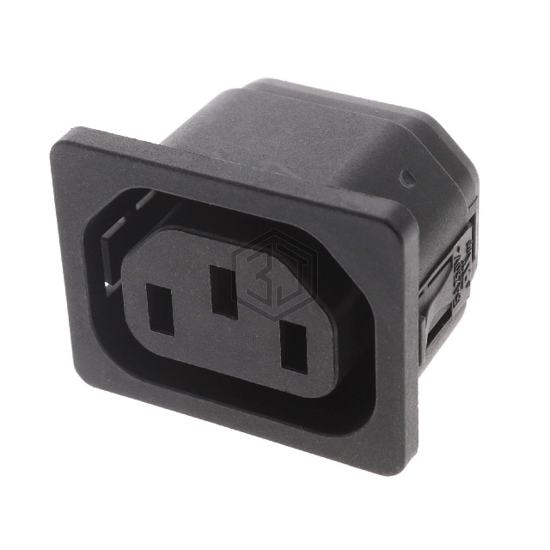 6610.1012 - SCHURTER Inc. - Power Entry Connectors - Inlets, Outlets, Modules