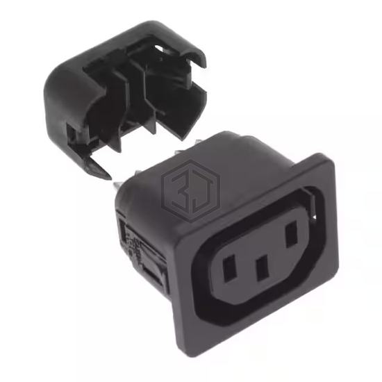 6610.1013 - SCHURTER Inc. - Power Entry Connectors - Inlets, Outlets, Modules