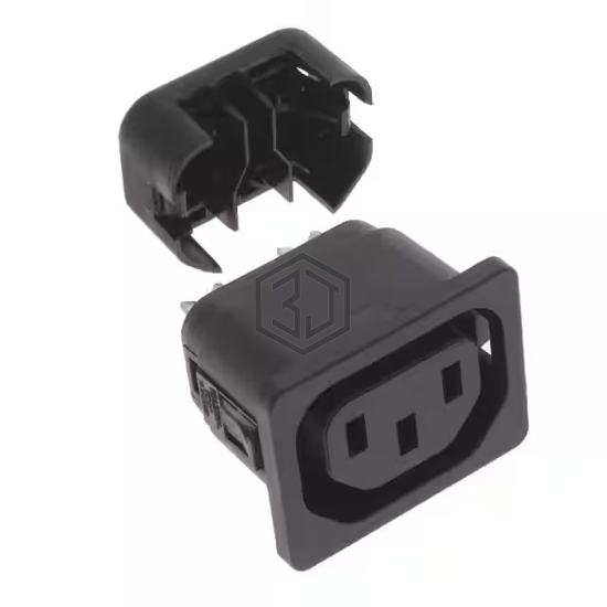 6610.1016 - SCHURTER Inc. - Power Entry Connectors - Inlets, Outlets, Modules