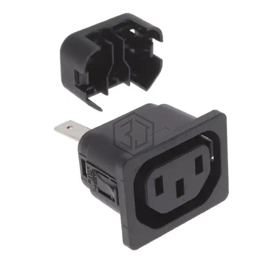 6610.1212 - SCHURTER Inc. - Power Entry Connectors - Inlets, Outlets, Modules