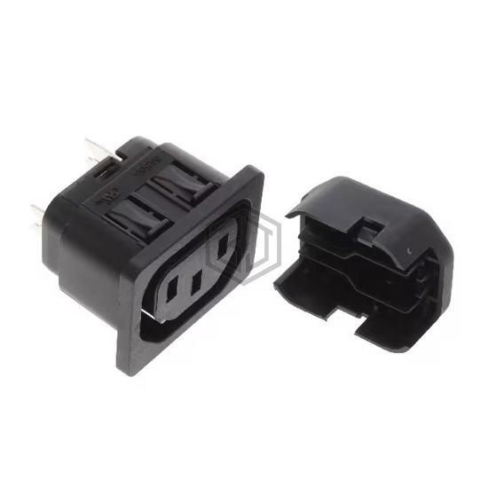 6610.4012 - SCHURTER Inc. - Power Entry Connectors - Inlets, Outlets, Modules