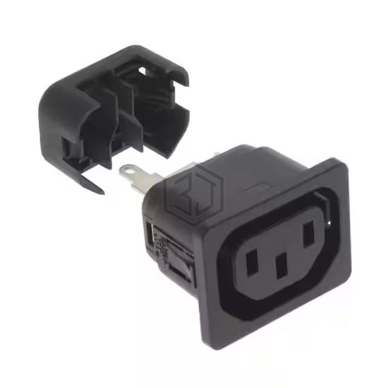 6610.1112 - SCHURTER Inc. - Power Entry Connectors - Inlets, Outlets, Modules