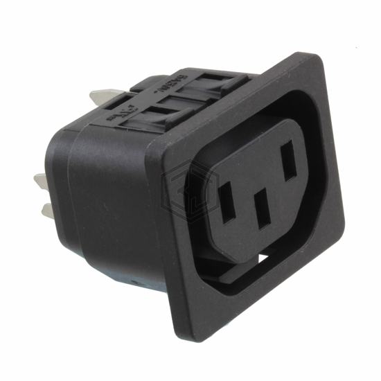 6610.2016.03 - SCHURTER Inc. - Power Entry Connectors - Inlets, Outlets, Modules