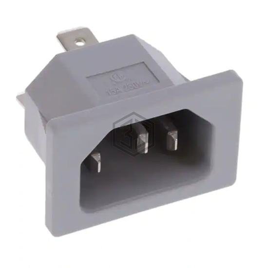 6162.0011 - SCHURTER Inc. - Power Entry Connectors - Inlets, Outlets, Modules