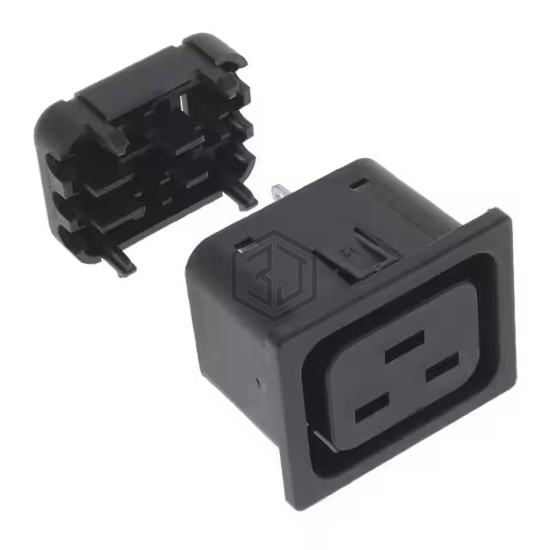 4710.6153 - SCHURTER Inc. - Power Entry Connectors - Inlets, Outlets, Modules