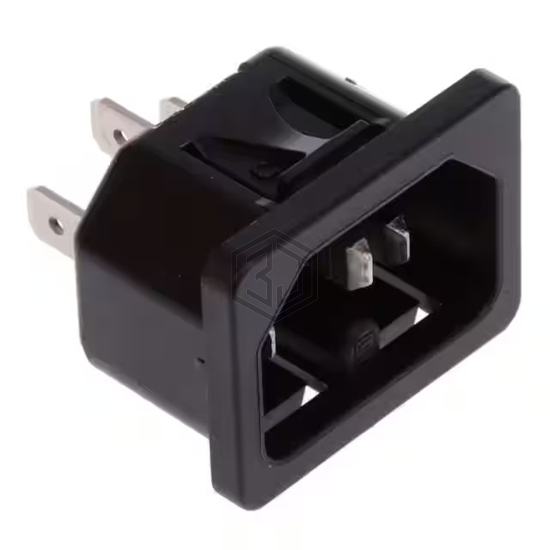 6110.4215 - SCHURTER Inc. - Power Entry Connectors - Inlets, Outlets, Modules