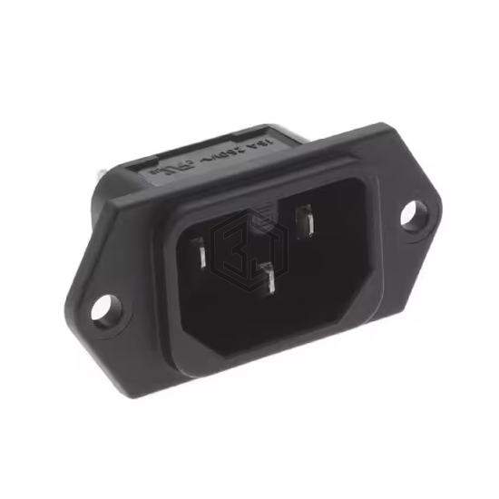 6110.9300 - SCHURTER Inc. - Power Entry Connectors - Inlets, Outlets, Modules