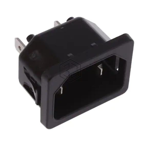 6102.5215 - SCHURTER Inc. - Power Entry Connectors - Inlets, Outlets, Modules