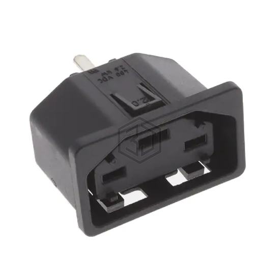 GS21-222-20-00-0000-00 - SCHURTER Inc. - Power Entry Connectors - Inlets, Outlets, Modules
