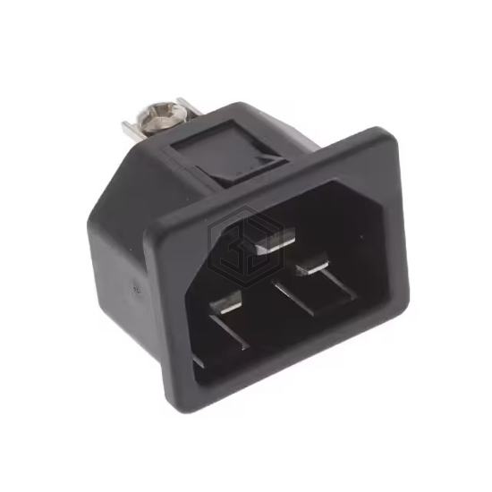 6173.0024 - SCHURTER Inc. - Power Entry Connectors - Inlets, Outlets, Modules