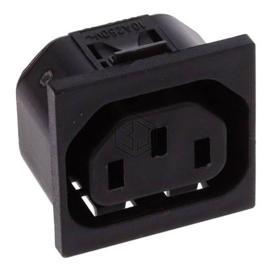 6650.4520 - SCHURTER Inc. - Power Entry Connectors - Inlets, Outlets, Modules