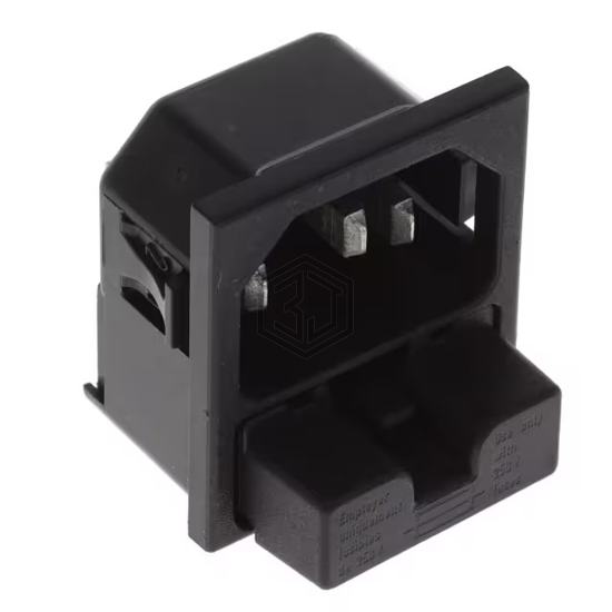 6250.5520 - SCHURTER Inc. - Power Entry Connectors - Inlets, Outlets, Modules