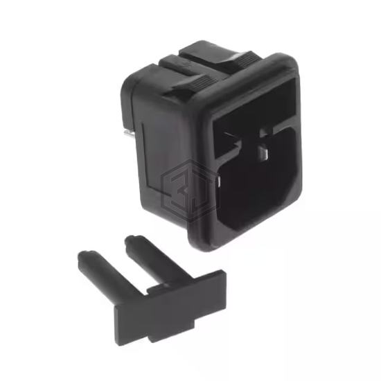 4304.6127 - SCHURTER Inc. - Power Entry Connectors - Inlets, Outlets, Modules