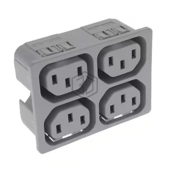 4751-4111-22 - SCHURTER Inc. - Power Entry Connectors - Inlets, Outlets, Modules