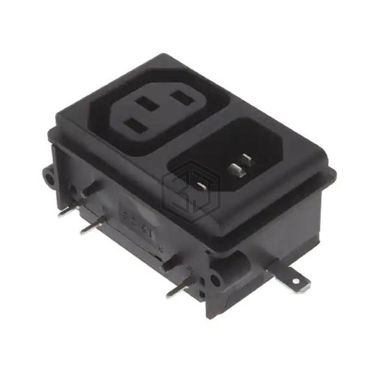 KP01.1052.06 - SCHURTER Inc. - Power Entry Connectors - Inlets, Outlets, Modules