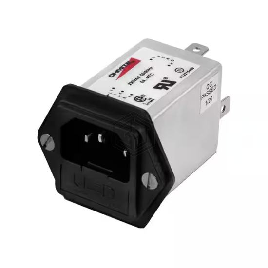 AFM-B01-S - Ohmite - Power Entry Connectors - Inlets, Outlets, Modules