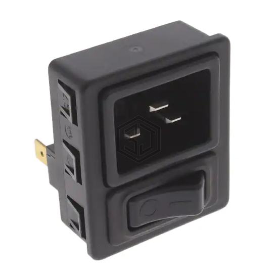 6136.0375.0410 - SCHURTER Inc. - Power Entry Connectors - Inlets, Outlets, Modules