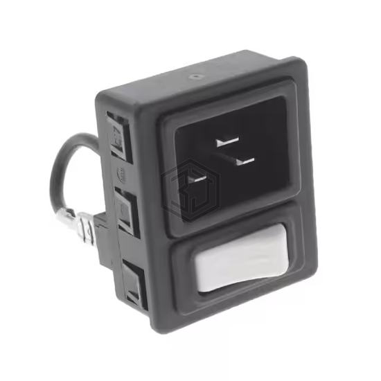 6136.0241.0411 - SCHURTER Inc. - Power Entry Connectors - Inlets, Outlets, Modules