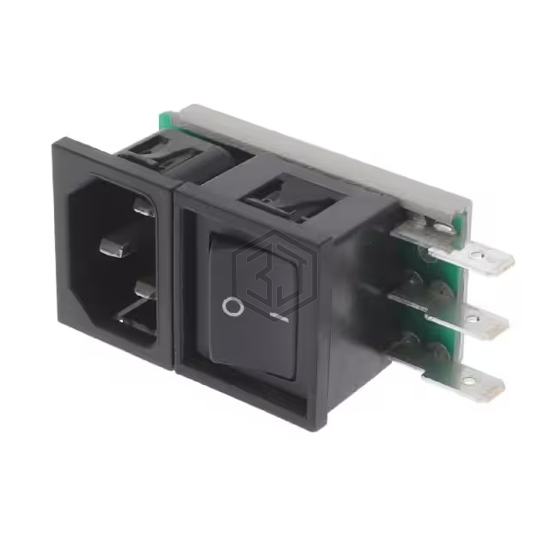 6422.0053.10 - SCHURTER Inc. - Power Entry Connectors - Inlets, Outlets, Modules