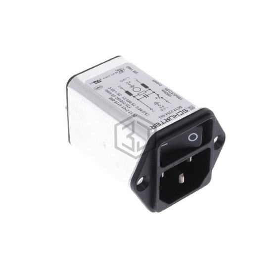 DC12.2202.003 - SCHURTER Inc. - Power Entry Connectors - Inlets, Outlets, Modules