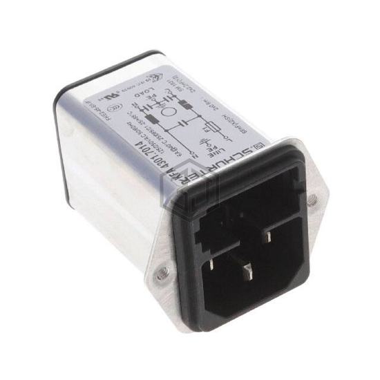 4301.7014 - SCHURTER Inc. - Power Entry Connectors - Inlets, Outlets, Modules