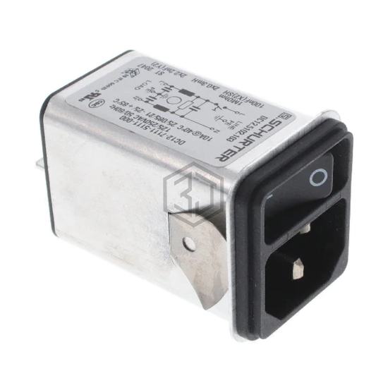 DC12.5102.103 - SCHURTER Inc. - Power Entry Connectors - Inlets, Outlets, Modules