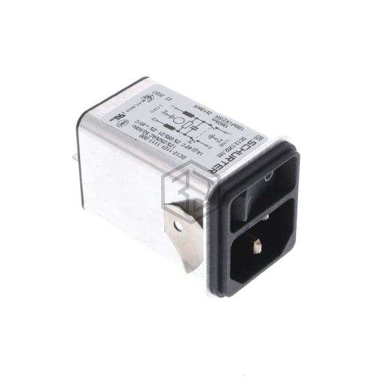 DC12.1202.101 - SCHURTER Inc. - Power Entry Connectors - Inlets, Outlets, Modules