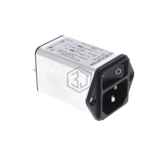 DC12.3202.001 - SCHURTER Inc. - Power Entry Connectors - Inlets, Outlets, Modules