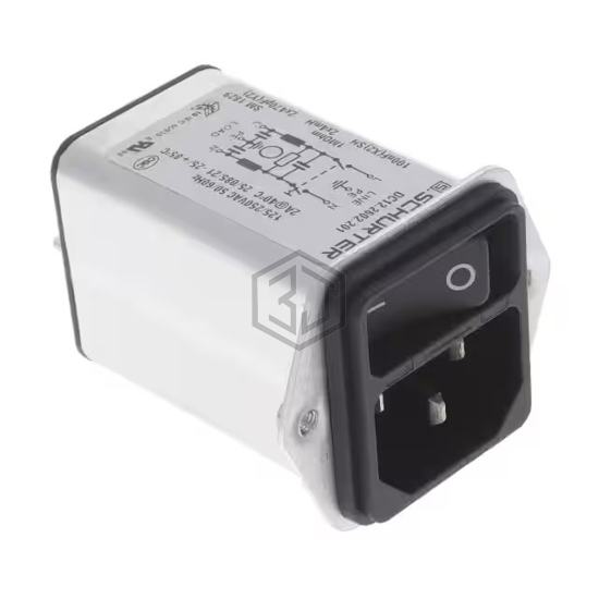 DC12.2602.201 - SCHURTER Inc. - Power Entry Connectors - Inlets, Outlets, Modules