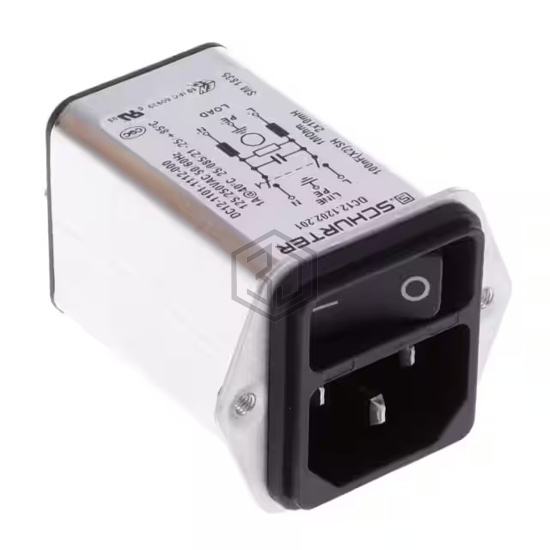 DC12.1202.201 - SCHURTER Inc. - Power Entry Connectors - Inlets, Outlets, Modules