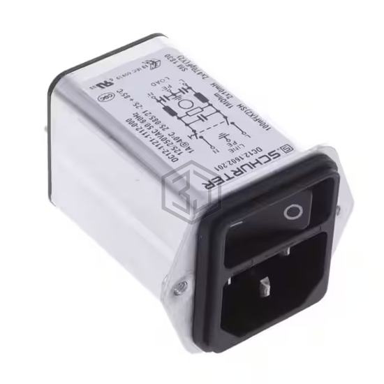 DC12.1602.201 - SCHURTER Inc. - Power Entry Connectors - Inlets, Outlets, Modules