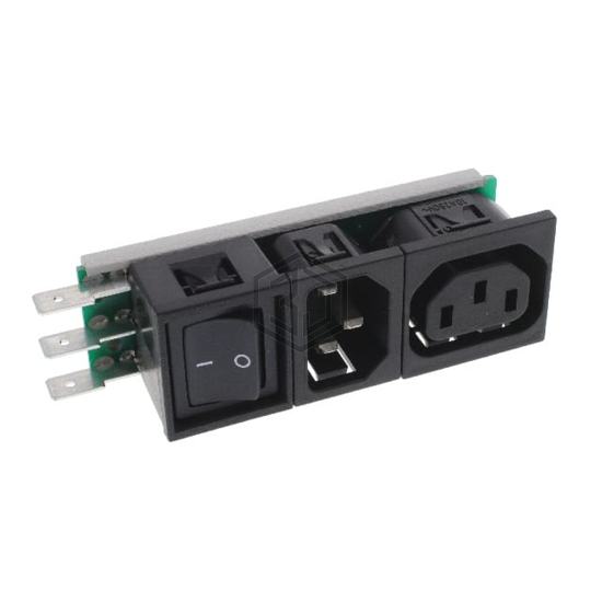 6431.0053.15 - SCHURTER Inc. - Power Entry Connectors - Inlets, Outlets, Modules