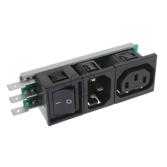 6431.0053.20 - SCHURTER Inc. - Power Entry Connectors - Inlets, Outlets, Modules