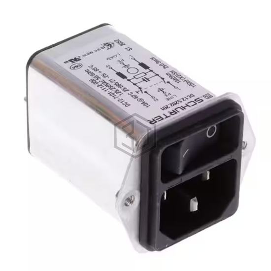 DC12.5202.201 - SCHURTER Inc. - Power Entry Connectors - Inlets, Outlets, Modules