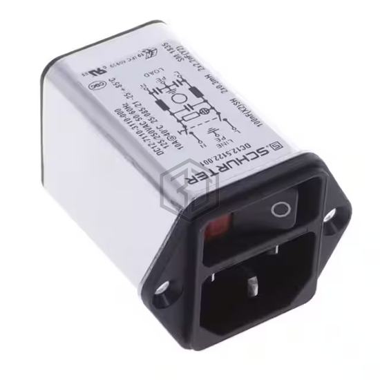 DC12.5122.001 - SCHURTER Inc. - Power Entry Connectors - Inlets, Outlets, Modules