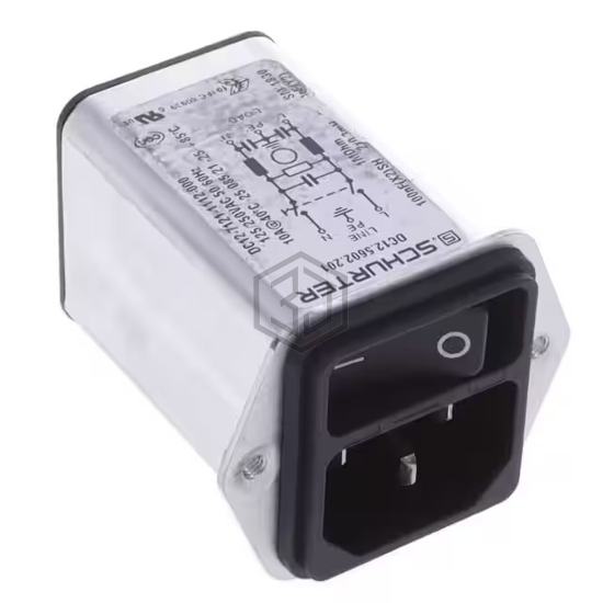 DC12.5602.201 - SCHURTER Inc. - Power Entry Connectors - Inlets, Outlets, Modules