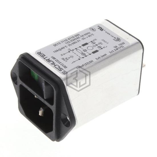 DC12.5132.001 - SCHURTER Inc. - Power Entry Connectors - Inlets, Outlets, Modules