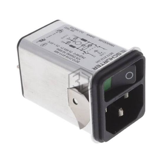 DC12.2132.101 - SCHURTER Inc. - Power Entry Connectors - Inlets, Outlets, Modules