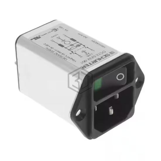 DC12.5232.001 - SCHURTER Inc. - Power Entry Connectors - Inlets, Outlets, Modules