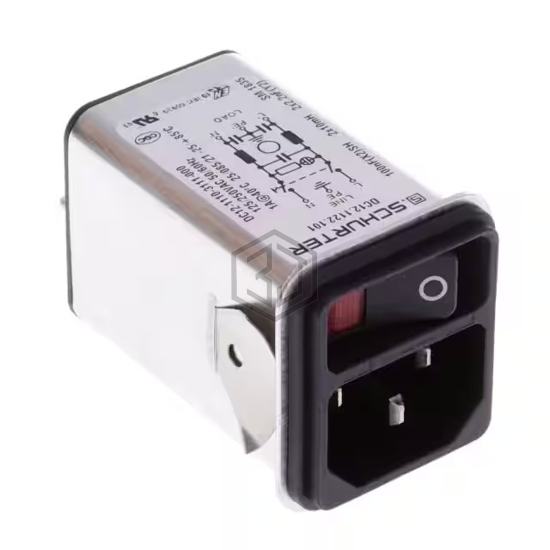 DC12.1122.101 - SCHURTER Inc. - Power Entry Connectors - Inlets, Outlets, Modules