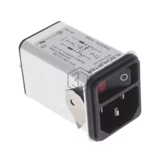 DC12.1222.101 - SCHURTER Inc. - Power Entry Connectors - Inlets, Outlets, Modules
