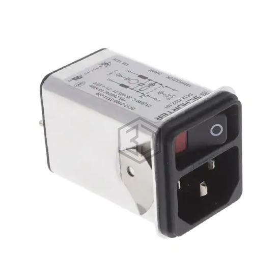 DC12.2222.101 - SCHURTER Inc. - Power Entry Connectors - Inlets, Outlets, Modules
