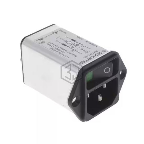 DC12.2232.001 - SCHURTER Inc. - Power Entry Connectors - Inlets, Outlets, Modules