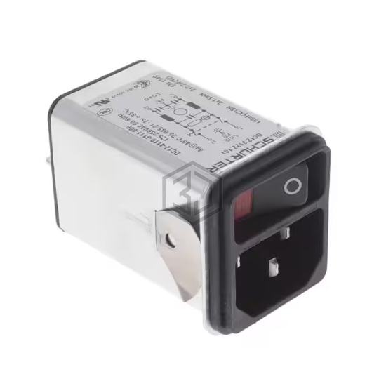 DC12.3122.101 - SCHURTER Inc. - Power Entry Connectors - Inlets, Outlets, Modules
