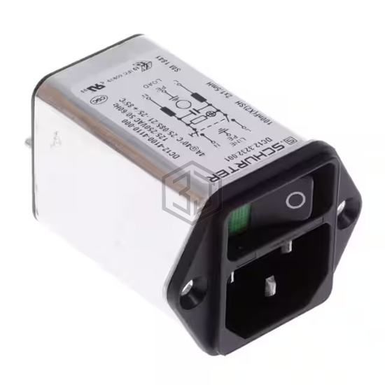 DC12.3232.001 - SCHURTER Inc. - Power Entry Connectors - Inlets, Outlets, Modules