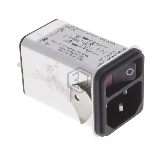 DC12.4122.101 - SCHURTER Inc. - Power Entry Connectors - Inlets, Outlets, Modules
