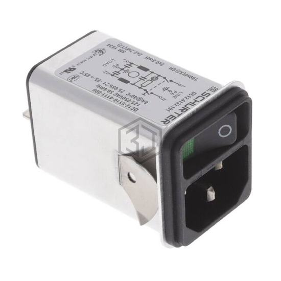 DC12.4132.101 - SCHURTER Inc. - Power Entry Connectors - Inlets, Outlets, Modules